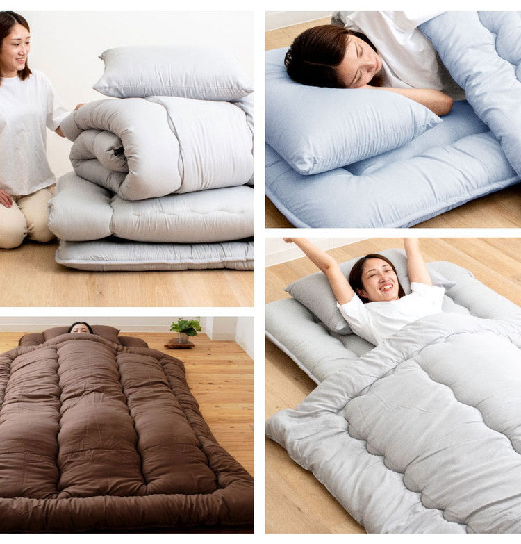 羊毛混 洗える 布団3点セット シングルロング 日本製 羊毛混 布団3点セット(固綿入り) シングル ロング 国産 日本製 羊毛布団 セット 3点セット 羊毛 組布団(代引不可)