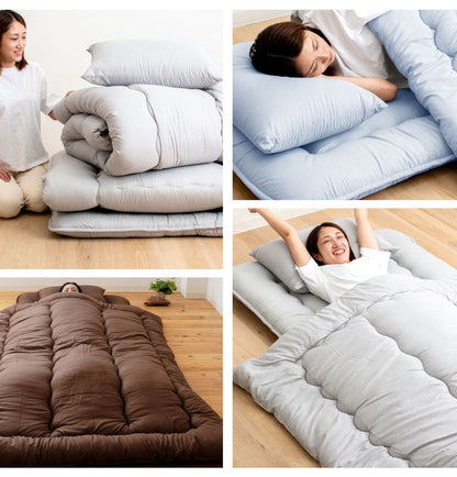 羊毛混 洗える 布団3点セット シングルロング 日本製 羊毛混 布団3点セット(固綿入り) シングル ロング 国産 日本製 羊毛布団 セット 3点セット 羊毛 組布団(代引不可)