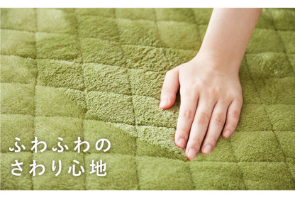 あったかソファカバー 冬用 ソファーパッド 2人掛け 座面幅100cm マイクロファイバー ウォッシャブル 洗える 二人掛け用 2P