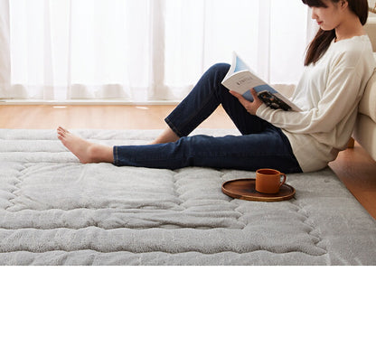 極厚6層ラグ 円形 直径140cm 滑り止め付 6層 約4cm厚 極厚 多層構造 リビング ラグ ラグマット 絨毯 カーペット 抗菌 低ホルマリン 防臭 省エネ(代引不可)