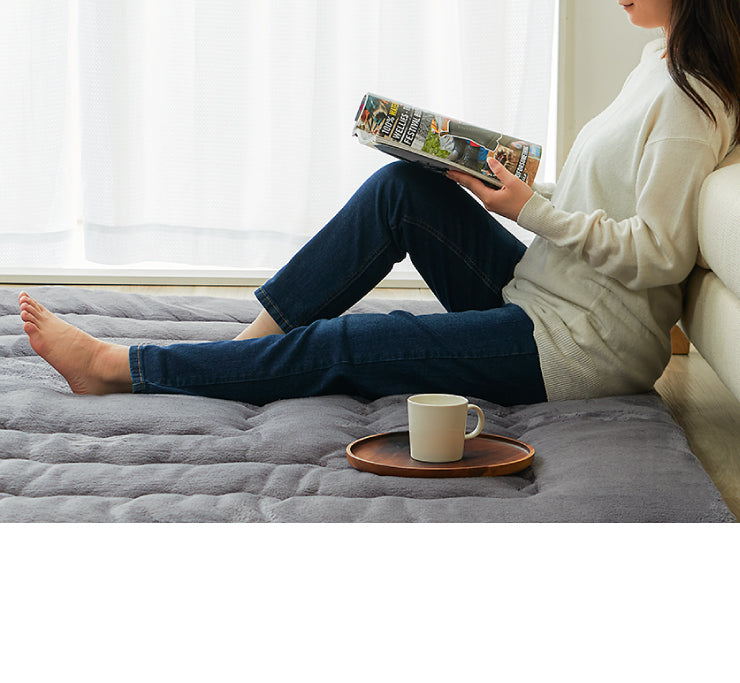 極厚6層ラグ 200×300cm 滑り止め付 長方形 6層 約4cm厚 極厚 多層構造 リビング ラグ ラグマット 絨毯 カーペット 抗菌 防臭 低ホルマリン 省エネ【送料無料】