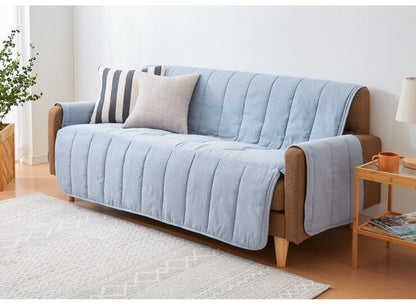 ソファーカバー 2人掛け 肘付き パッド一体型 座面幅100cm ソファーパッド 撥水 ペット 手洗い可能 背もたれ ハイバック対応