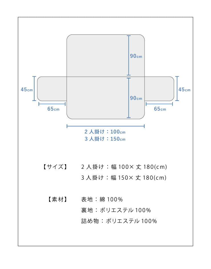 ソファーカバー 2人掛け 肘付き 洗える ソファーパッド 座面幅100cm 綿100% 撥水 ウォッシャブル 二人掛け用 ソファ カバー