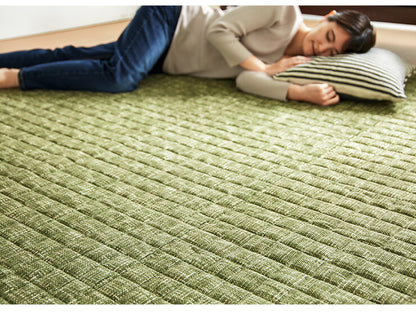 お手入れ楽々 乾きやすいラグ 185×235cm 長方形 不織布 簡単お手入れ 洗える 脱水 メッシュ 起毛 滑り止め付 絨毯 リビング ラグカーペット おしゃれ