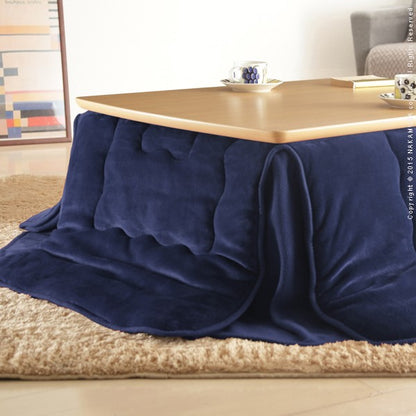 撥水加工 60×60cm リバーシブル 長方形 省スペース こたつ布団 モルフ こたつ用 おしゃれ 長方形 敷き布団 掛布団 北欧 無地(代引不可)