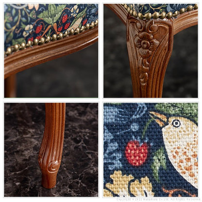 完成品 イタリア製 ヴェローナ クラシック BEST OF MORRIS スツール チェア おしゃれ 背無し アンティーク 北欧 おしゃれ 椅子 イス チェア チェアー(代引不可)