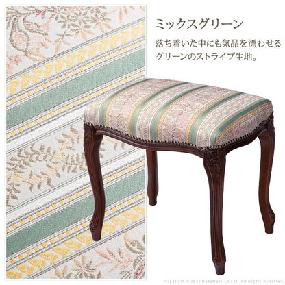 完成品 イタリア製 ヴェローナクラシック スツール 背無し チェア チェアー おしゃれ 木製 天然木 北欧 アンティーク クラシック コンパクト ローチェア(代引不可)