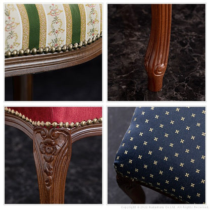 完成品 イタリア製 ヴェローナクラシック スツール 背無し チェア チェアー おしゃれ 木製 天然木 北欧 アンティーク クラシック コンパクト ローチェア(代引不可)