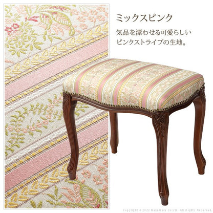 完成品 イタリア製 ヴェローナクラシック スツール 背無し チェア チェアー おしゃれ 木製 天然木 北欧 アンティーク クラシック コンパクト ローチェア(代引不可)