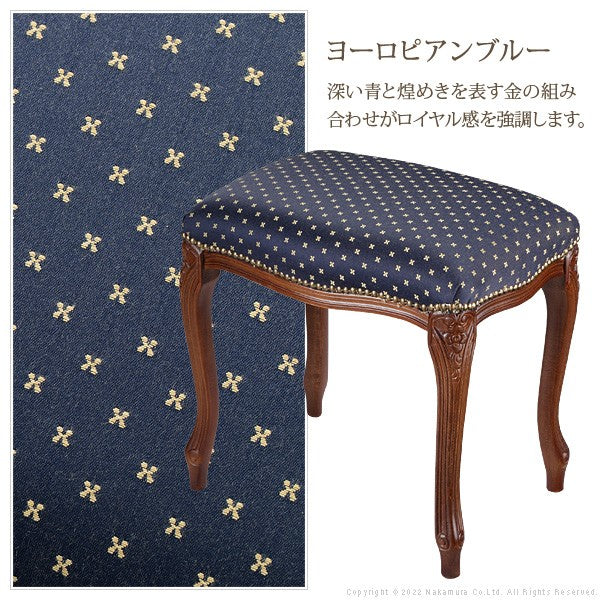 完成品 イタリア製 ヴェローナクラシック スツール 背無し チェア チェアー おしゃれ 木製 天然木 北欧 アンティーク クラシック コンパクト ローチェア(代引不可)