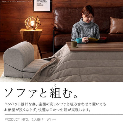 日本製 1人掛け フロアソファ ローソファ ソファー 国産 組み替え可能 低反発 おしゃれ 北欧 一人掛け ソファベッド 北欧 ソファ(代引不可)