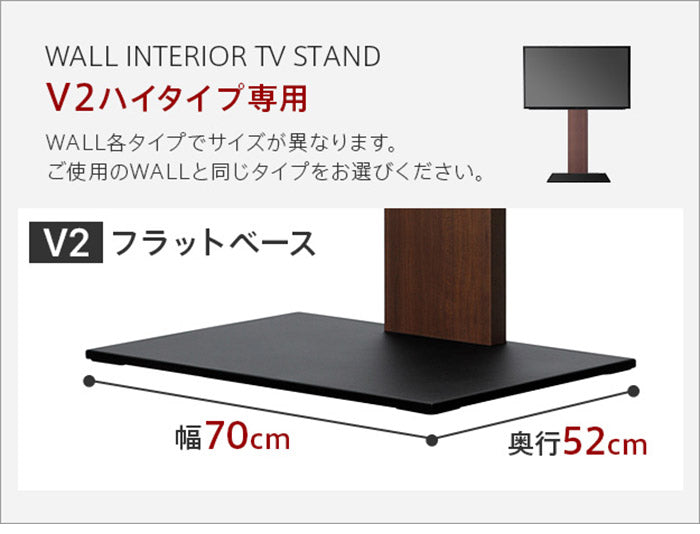 WALLインテリアテレビスタンドV2ハイタイプ専用 ポリカーボネートフロアシート テレビ台 テレビスタンド 部品 パーツ フローリング 床保護パネル 床 シート 傷防止 キズ防止 汚れ防止 保護(代引不可)