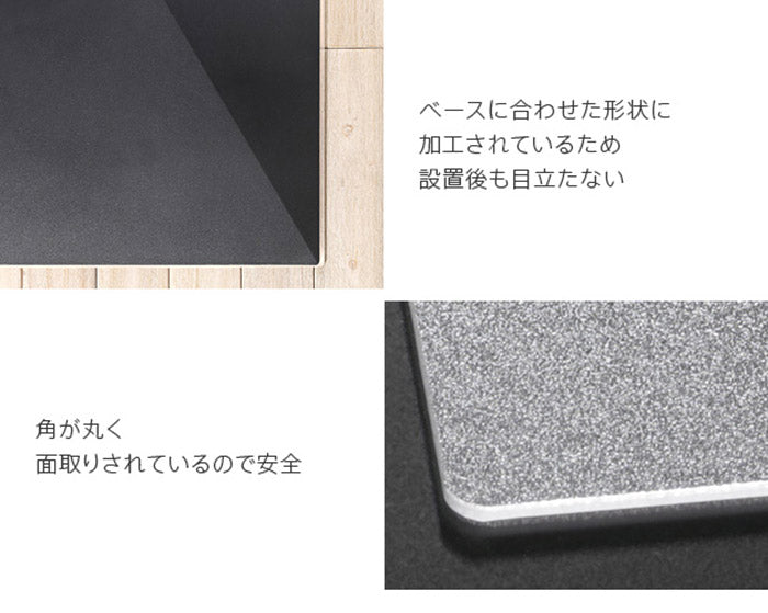 WALLインテリアテレビスタンドV3ハイタイプ専用 ポリカーボネートフロアシート テレビ台 テレビスタンド 部品 パーツ フローリング 床保護パネル 床 シート 傷防止 キズ防止 汚れ防止 保護(代引不可)