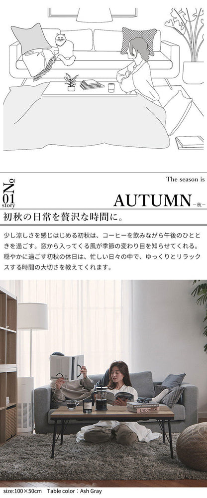 こたつ こたつテーブル ロータイプ 100×50 テーブル ローテーブル センターテーブル 長方形 スタイリッシュ おしゃれ オールシーズン フラットヒーター 省スペース 省エネ ヴィンテージ アイアン(代引不可)