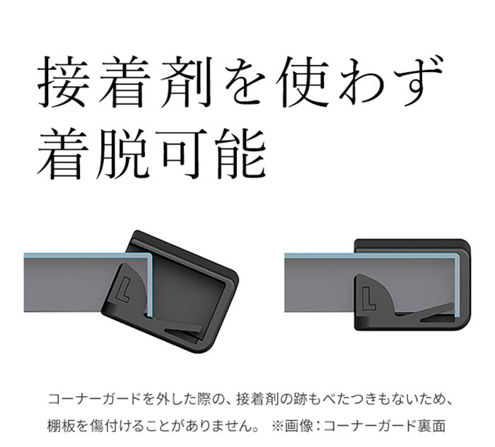 WALLインテリアテレビスタンド V2・V3・V4・V5・PRO専用棚板対応 コーナーガード 追加オプション 部品 パーツ 棚板角カバー コーナーカバー コーナークッション ベビーガード 赤ちゃん 子ども(代引不可)