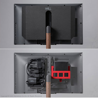WALLインテリアテレビスタンド A2ラージタイプ対応 背面カバーA2 BACK COVER ラージサイズ 追加オプション 部品パーツ ケーブル収納ケーブル隠しコード収納コード隠し背面隠しモダン(代引不可)