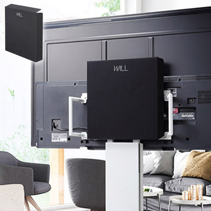 WALLインテリアテレビスタンド V5対応 背面カバー BACK COVER 追加オプション 部品パーツ ケーブル収納ケーブル隠しコード収納コード隠し背面隠しモダン おしゃれスタイリッシュ(代引不可)