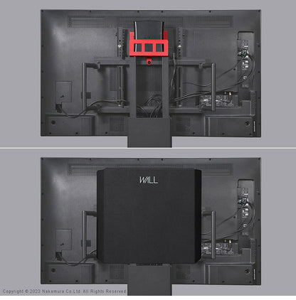 WALLインテリアテレビスタンド V5対応 背面カバー BACK COVER 追加オプション 部品パーツ ケーブル収納ケーブル隠しコード収納コード隠し背面隠しモダン おしゃれスタイリッシュ(代引不可)