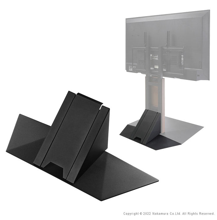 WALLインテリアテレビスタンドV3ロータイプ専用 コーナー兼用自立 幅70cm テレビ台 テレビスタンド TVスタンド 自立 コーナー 部品 カスタマイズ パーツ 配線カバー 配線隠し スチール製(代引不可)