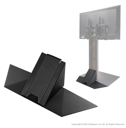 WALLインテリアテレビスタンドV3ハイタイプ専用 コーナー兼用自立 幅76cm テレビ台 テレビスタンド TVスタンド 自立 コーナー 部品 カスタマイズ パーツ 配線カバー 配線隠し スチール製(代引不可)