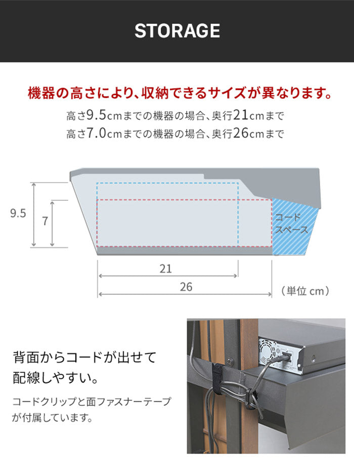 WALLインテリアテレビスタンド V2・V3・V5対応 ボックス棚板 PS5 プレステ5 PS4Pro PS4 DVDレコーダー BDレコーダー テレビ台 TVスタンド 2段 隠せる スチール製 おしゃれ パーツ(代引不可)