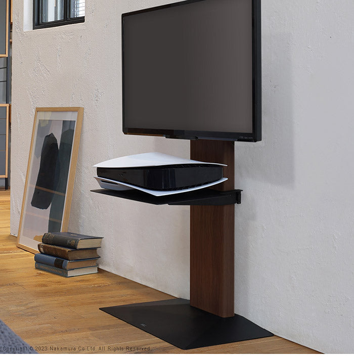 WALLインテリアテレビスタンドV3 mini 専用棚板 DVDレコーダー BDレコーダー PS5 プレステ5 PS4 テレビ台 ミニ 小型 コンパクト テレビスタンド TVスタンド 部品 パーツ スチール製(代引不可)