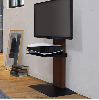 WALLインテリアテレビスタンドV3 mini 専用棚板 DVDレコーダー BDレコーダー PS5 プレステ5 PS4 テレビ台 ミニ 小型 コンパクト テレビスタンド TVスタンド 部品 パーツ スチール製(代引不可)