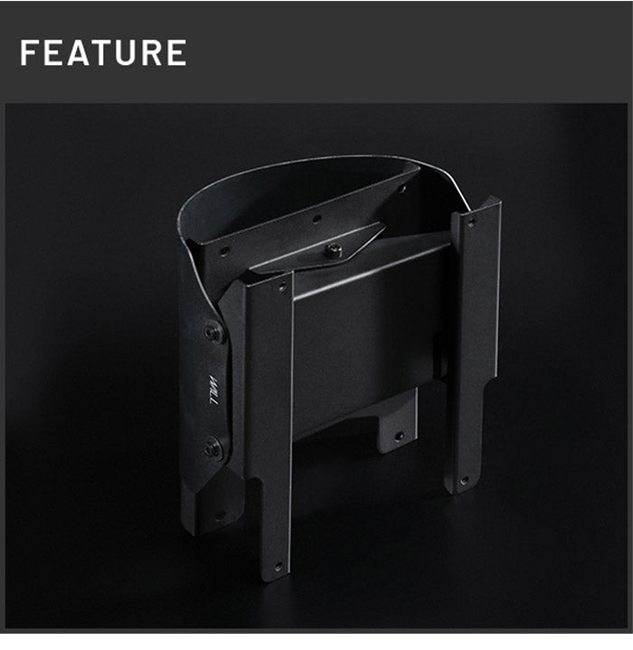 WALLインテリアテレビスタンド V2・V3対応 上下左右角度調整ブラケット 角度調節 無段階調整 黒 ブラック テレビ台 テレビスタンド 部品 パーツ スチール製 震度7耐震試験済 WALLオプション(代引不可)