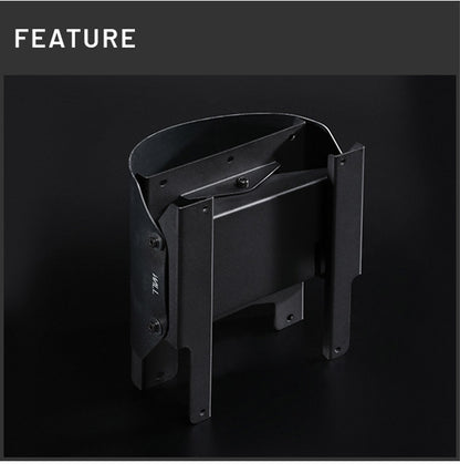 WALLインテリアテレビスタンド V2・V3対応 上下左右角度調整ブラケット 角度調節 無段階調整 黒 ブラック テレビ台 テレビスタンド 部品 パーツ スチール製 震度7耐震試験済 WALLオプション(代引不可)