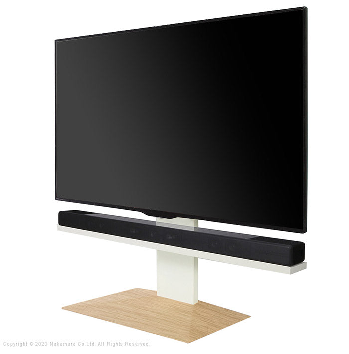 WALLインテリアテレビスタンドV2・V3・V5対応 サウンドバー棚板 LLサイズ 幅130cm スピーカー用 オーディオ用 シアターバー用 テレビ台 テレビスタンド TVスタンド 部品 パーツ スチール製(代引不可)