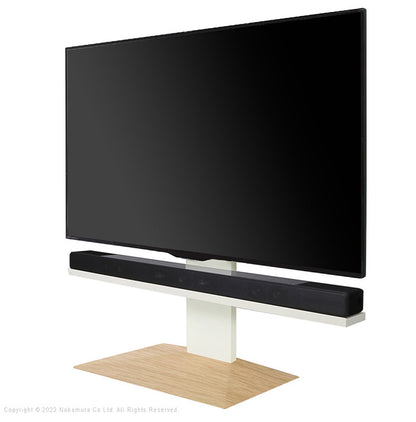 WALLインテリアテレビスタンドV2・V3・V5対応 サウンドバー棚板 LLサイズ 幅130cm スピーカー用 オーディオ用 シアターバー用 テレビ台 テレビスタンド TVスタンド 部品 パーツ スチール製(代引不可)