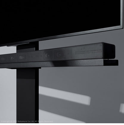 WALLインテリアテレビスタンドV2・V3・V5対応 サウンドバー棚板 LLサイズ 幅130cm スピーカー用 オーディオ用 シアターバー用 テレビ台 テレビスタンド TVスタンド 部品 パーツ スチール製(代引不可)