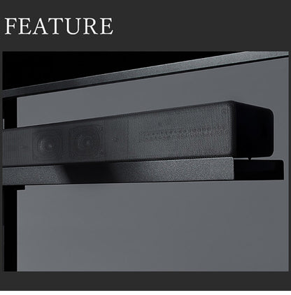 WALLインテリアテレビスタンドV2・V3・V5対応 サウンドバー棚板 LLサイズ 幅130cm スピーカー用 オーディオ用 シアターバー用 テレビ台 テレビスタンド TVスタンド 部品 パーツ スチール製(代引不可)
