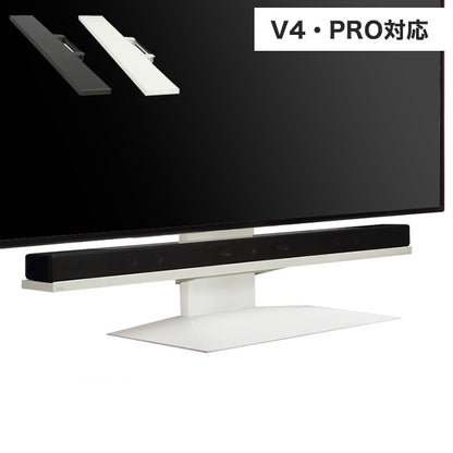 WALLインテリアテレビスタンドV4・PRO対応 サウンドバー棚板 LLサイズ 幅130cm スピーカー用 オーディオ用 シアターバー用 テレビ台 テレビスタンド TVスタンド 部品 パーツ スチール製(代引不可)