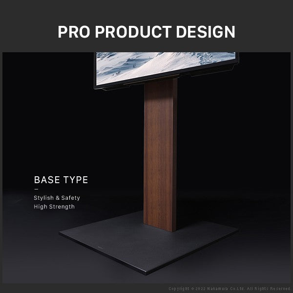 WALL インテリア テレビスタンド PRO アクティブ 壁寄せ 壁寄せテレビスタンド 32~80V 32~80型 耐震 ハイタイプ おしゃれ 木目調 ビジネス用 会議室(代引不可)
