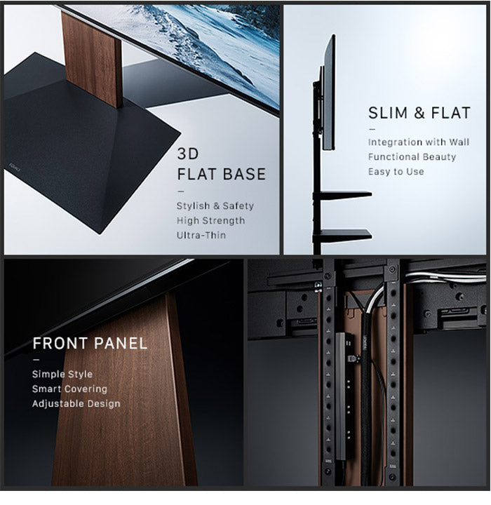 グッドデザイン賞受賞 テレビ台 WALLインテリアテレビスタンドV3 ロータイプ+棚板レギュラーサイズ 2点セット 32~80v対応 壁寄せテレビ台 テレビボード TVスタンド 背面収納 コード収納 ホワイト 白(代引不可)