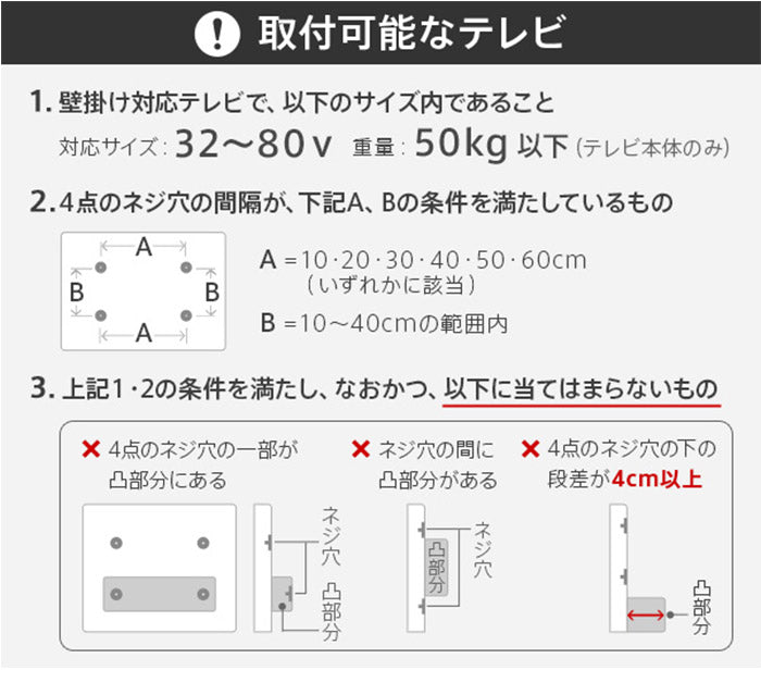 グッドデザイン賞受賞 テレビ台 WALLインテリアテレビスタンドV3 ロータイプ+棚板ラージサイズ 2点セット 32~80v対応 壁寄せテレビ台 テレビボード TVスタンド 背面収納 コード収納 ホワイト 白(代引不可)