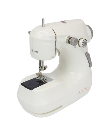 台座付き小型ミシン ヌイミーライト デニム可 コットン可 操作簡単 シンプル機能 初心者向け 小型サイズ 速度切り替え ライト付き 糸切りカッター付き MEH-162