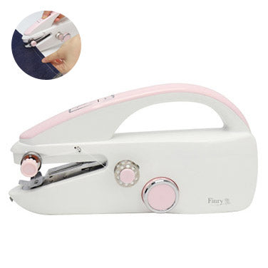 ハンディミシン フィンリー MEH-136 USB 乾電池 コンパクト 軽量 ミシン 2段階速度 裁縫 コードレス