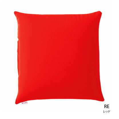 MOGU モグ スクエア45 ビーズクッション 45×45×12cm 日本製 パウダービーズ スパンデックス生地 無地 シンプル カラフル おしゃれ ソファ クッション 座布団 チェアクッション 背当てクッション スクエアクッション (代引不可)