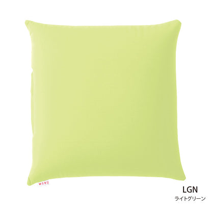 MOGU モグ スクエア45 ビーズクッション 45×45×12cm 日本製 パウダービーズ スパンデックス生地 無地 シンプル カラフル おしゃれ ソファ クッション 座布団 チェアクッション 背当てクッション スクエアクッション (代引不可)