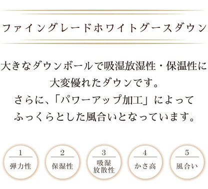 ファイングレードホワイトダックダウン95% 羽毛本掛け布団 シングル 150×210cm 重量1.2kg 日本製 丸八真綿 肌掛けふとん 掛けふとん 布団(代引不可)
