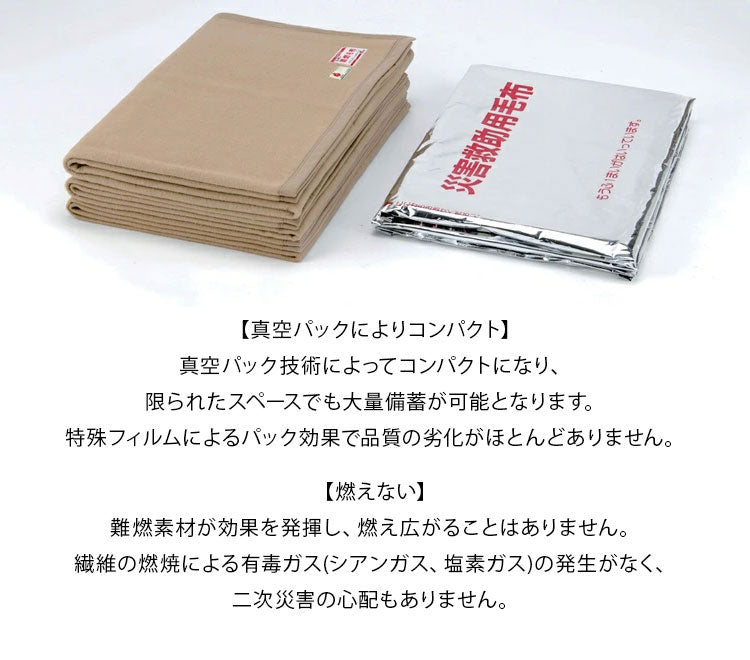 災害用毛布 100枚セット 難燃性 圧縮毛布 オフィス 企業 法人 の災害用備蓄用 防災用品 非常用 救助用 難燃性ポリエステル毛布 シングル 140×200cm(代引不可)
