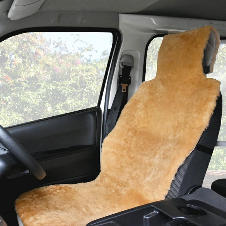 シートカバー 車 ムートンカーシート カバー カー用品 車用品 高級感 かわいい おしゃれ ムートンラグ 短毛 オールシーズン(代引不可)