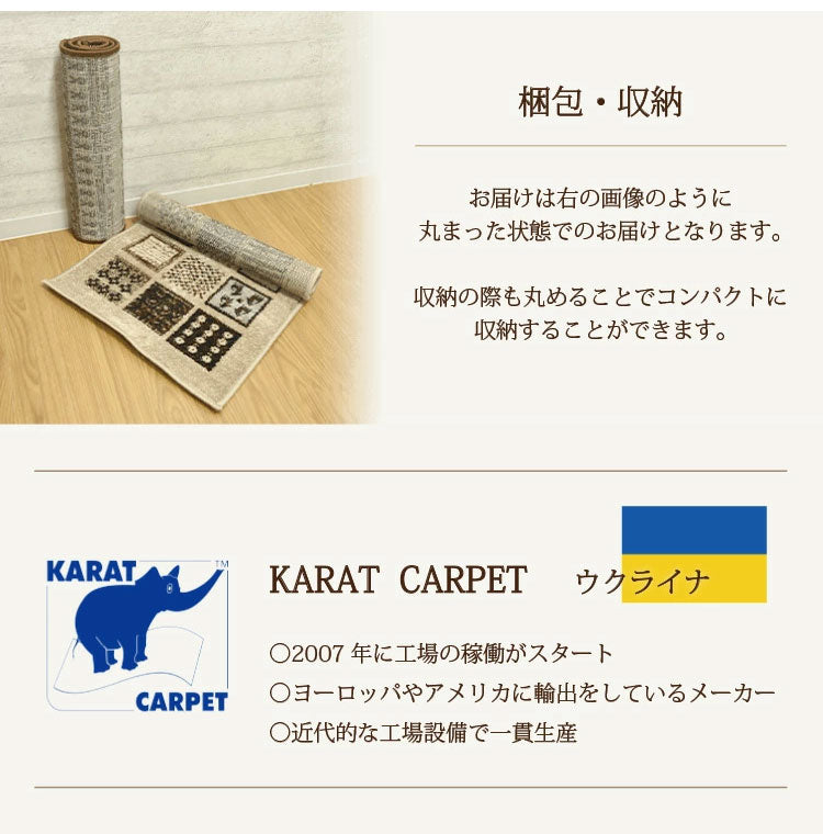 ウクライナ製 ラグ 玄関マット ウィルトン織り 50×80cm 室内 玄関 マット モダン ベニワレン風 カーペット パイル オールシーズン 角型 ギャベ おしゃれ かわいい 滑り止め 北欧 韓国 プレゼント(代引不可)