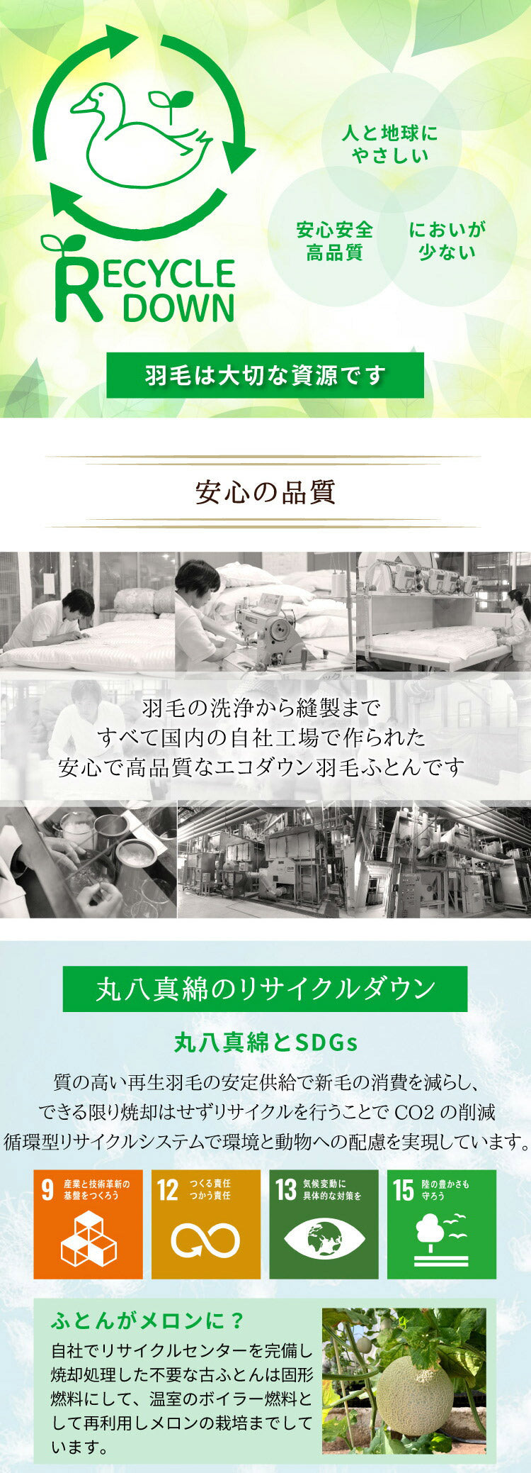 日本製 リサイクルダウン70% 羽毛肌掛け布団 シングル 150×210cm ダウンケット ウォッシャブル ホワイトダウン70% 0.3kg入り 羽毛肌掛けふとん 春 夏 秋 丸八真綿(代引不可)