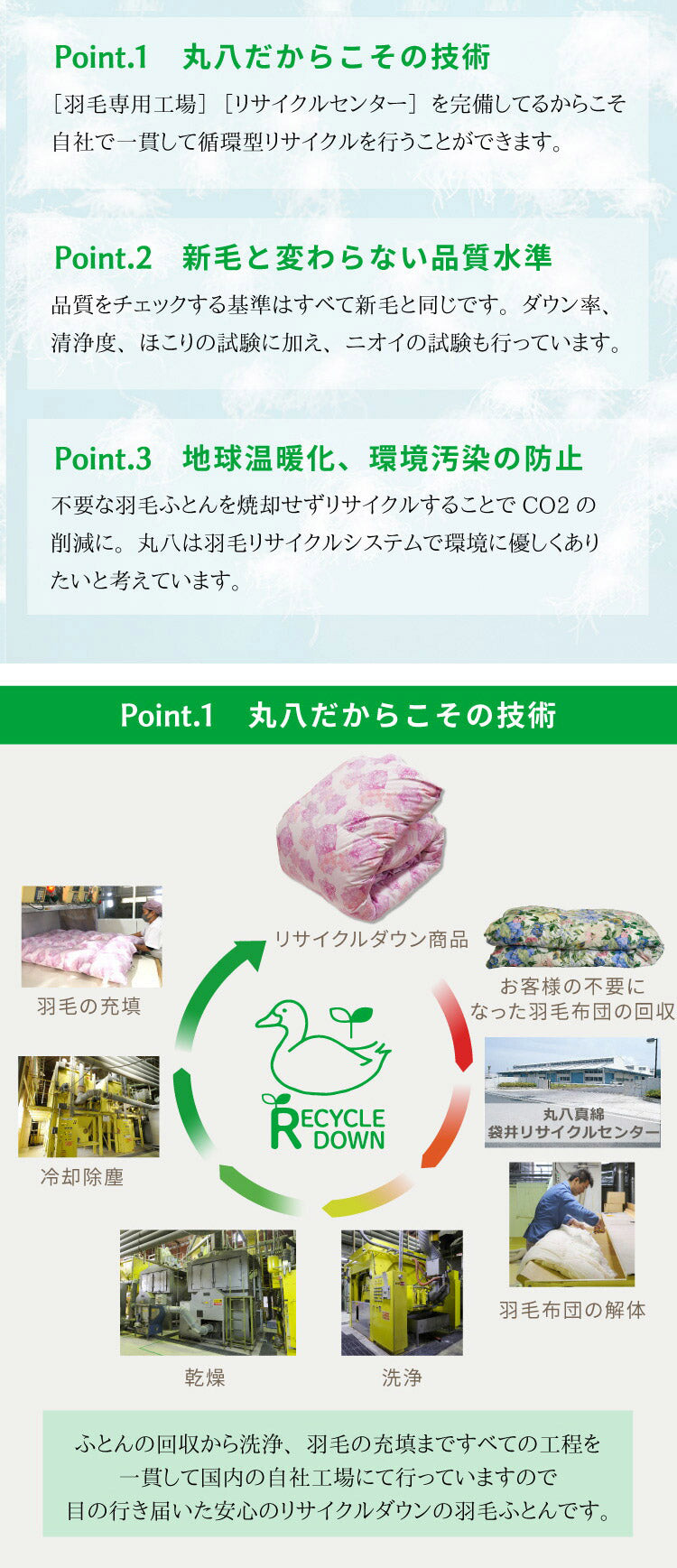 日本製 リサイクルダウン70% 羽毛肌掛け布団 シングル 150×210cm ダウンケット ウォッシャブル ホワイトダウン70% 0.3kg入り 羽毛肌掛けふとん 春 夏 秋 丸八真綿(代引不可)