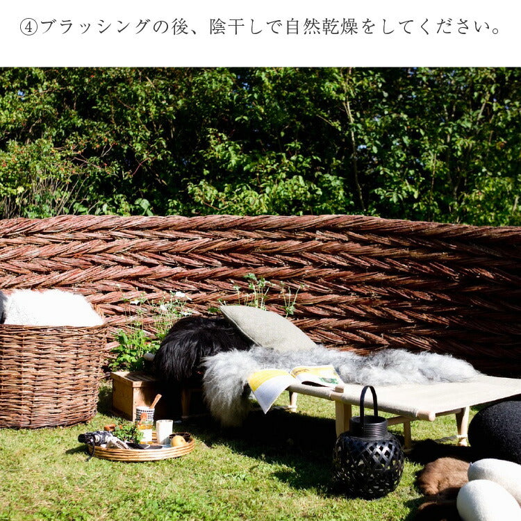 ムートン お手入れ ムートンスプレー ムートンラグ ムートンクッション ムートンシーツ ムートンブラシ ブラッシング メンテナンス(代引不可)