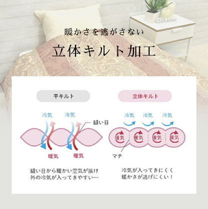 丸八真綿 羽毛布団 シングル 150×210cm 柄お任せ 選べるカラー ハンガリー産ダウン85%羽毛布団 ホワイトダックダウン85%使用 1.1kg 立体キルト 羽毛ふとん 羽毛掛けふとん 掛けふとん(代引不可)