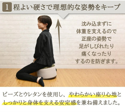 国産 マイクロビーズクッション ハミング おしゃれ で かわいい モダン シンプル 日本製 ビーズクッション 丸八真綿 北欧(代引不可)